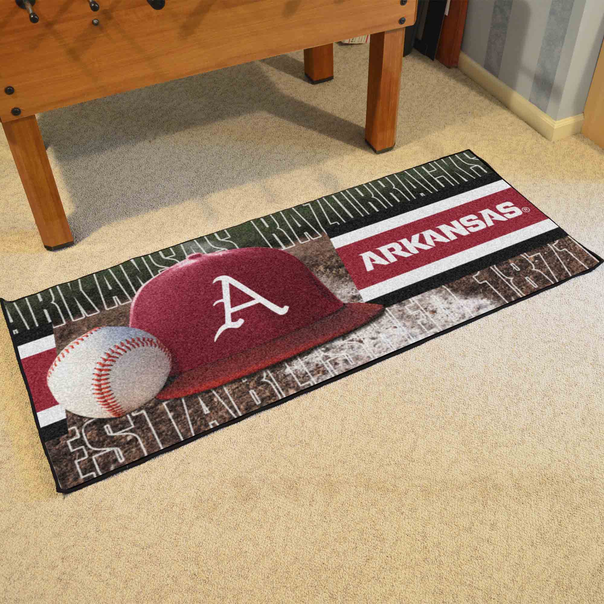 University of Arkansas Baseball Runner - Image 2