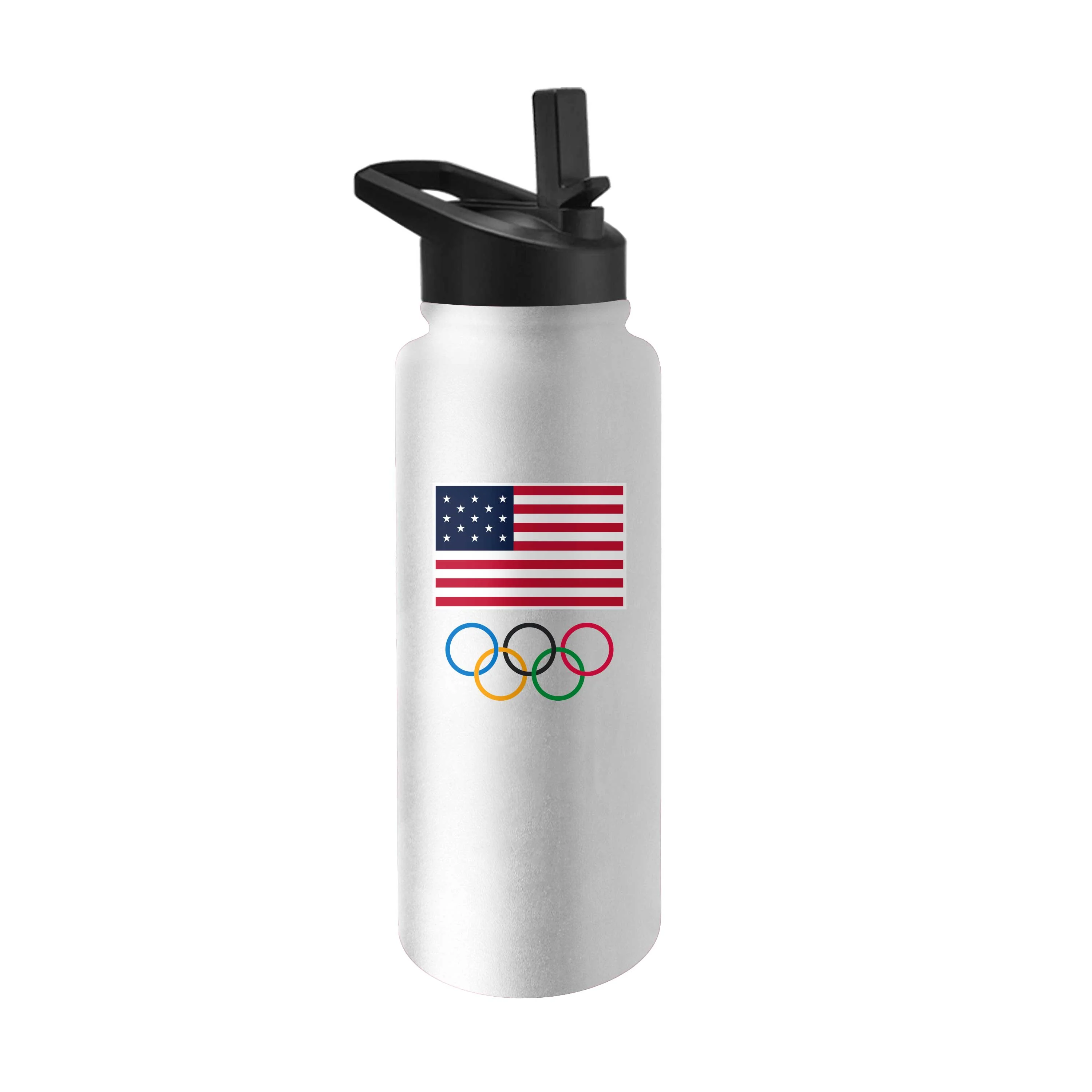 US Olympic Commitee 34oz Standard Logo Quencher Bottle - Image 2