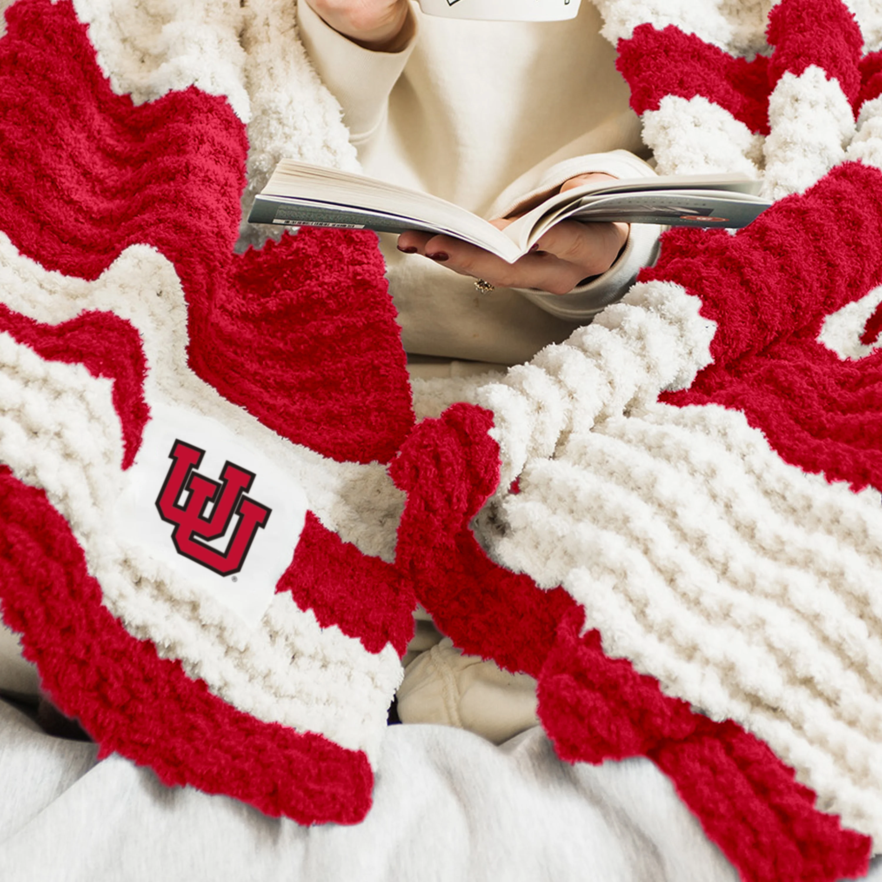 Utah Cable Knit Throw 50x60 - Image 2