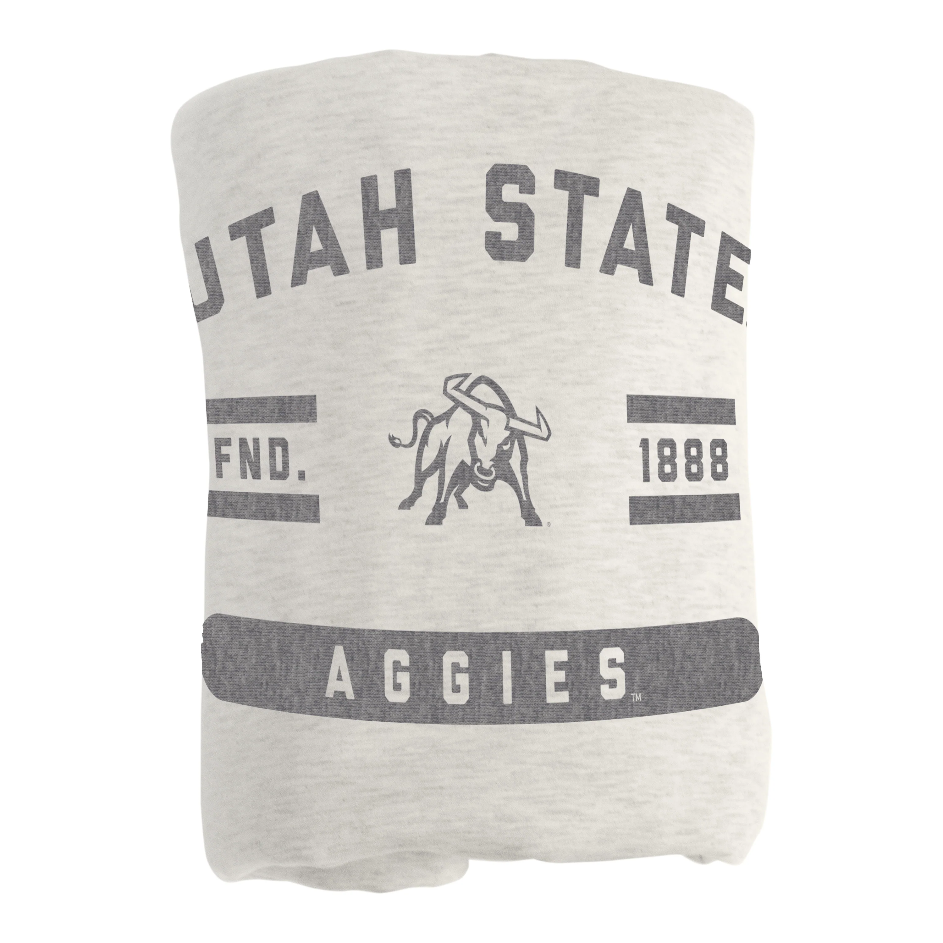 Utah State Sublimated Sweatshirt Blanket - Image 2