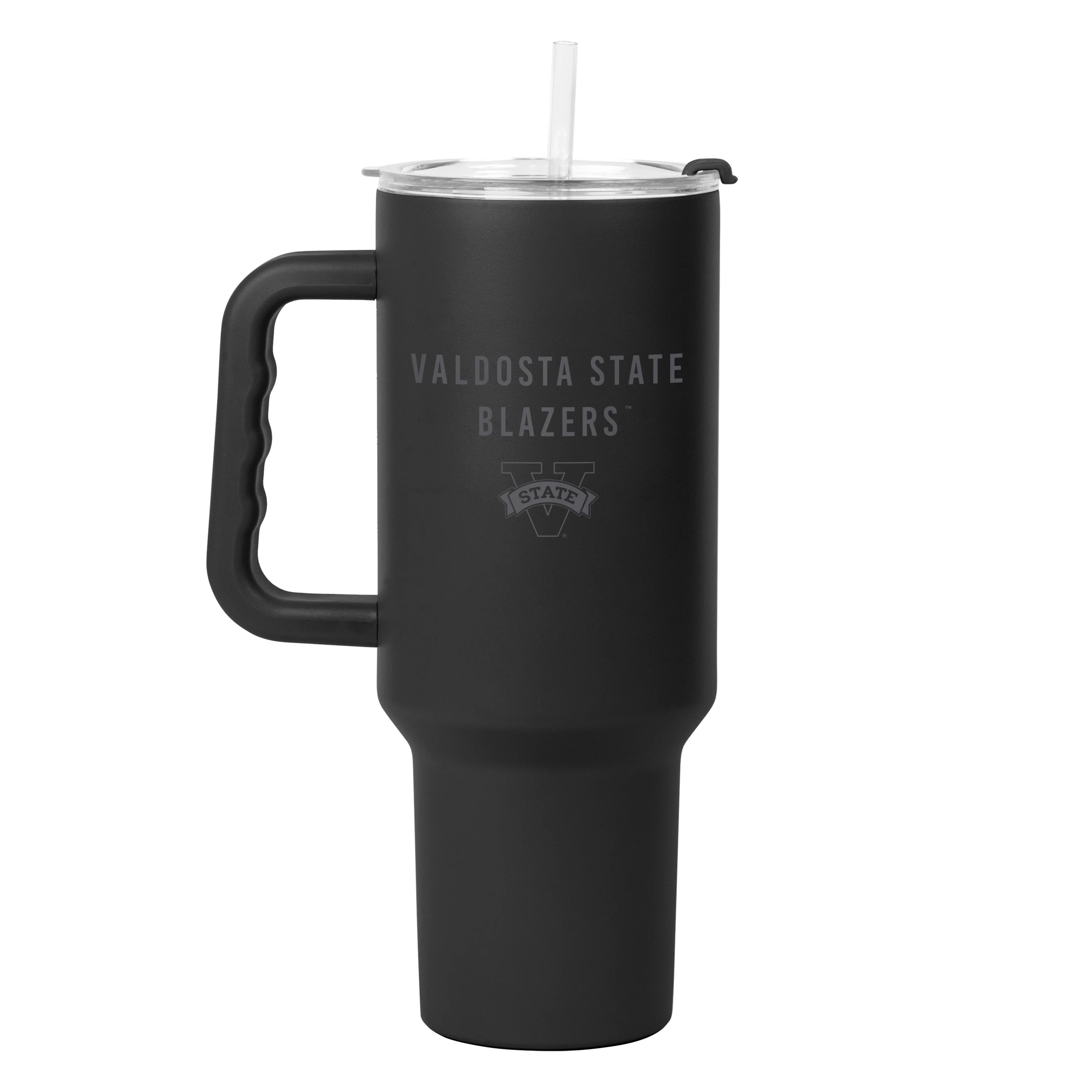Valdosta State 40oz Black Tonal Powder Coat Tumbler