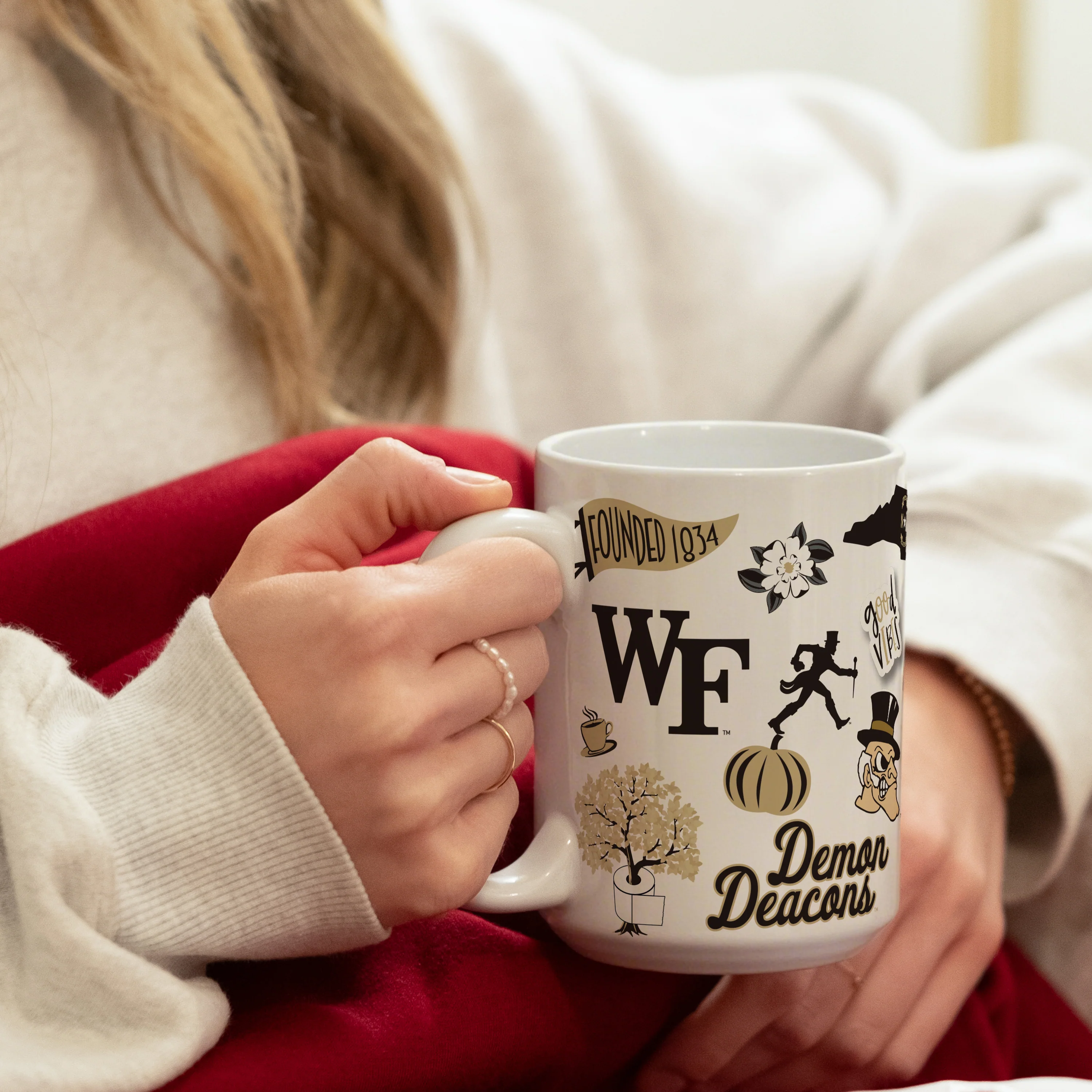 Wake Forest 15oz Native Sublimated Mug - Image 6