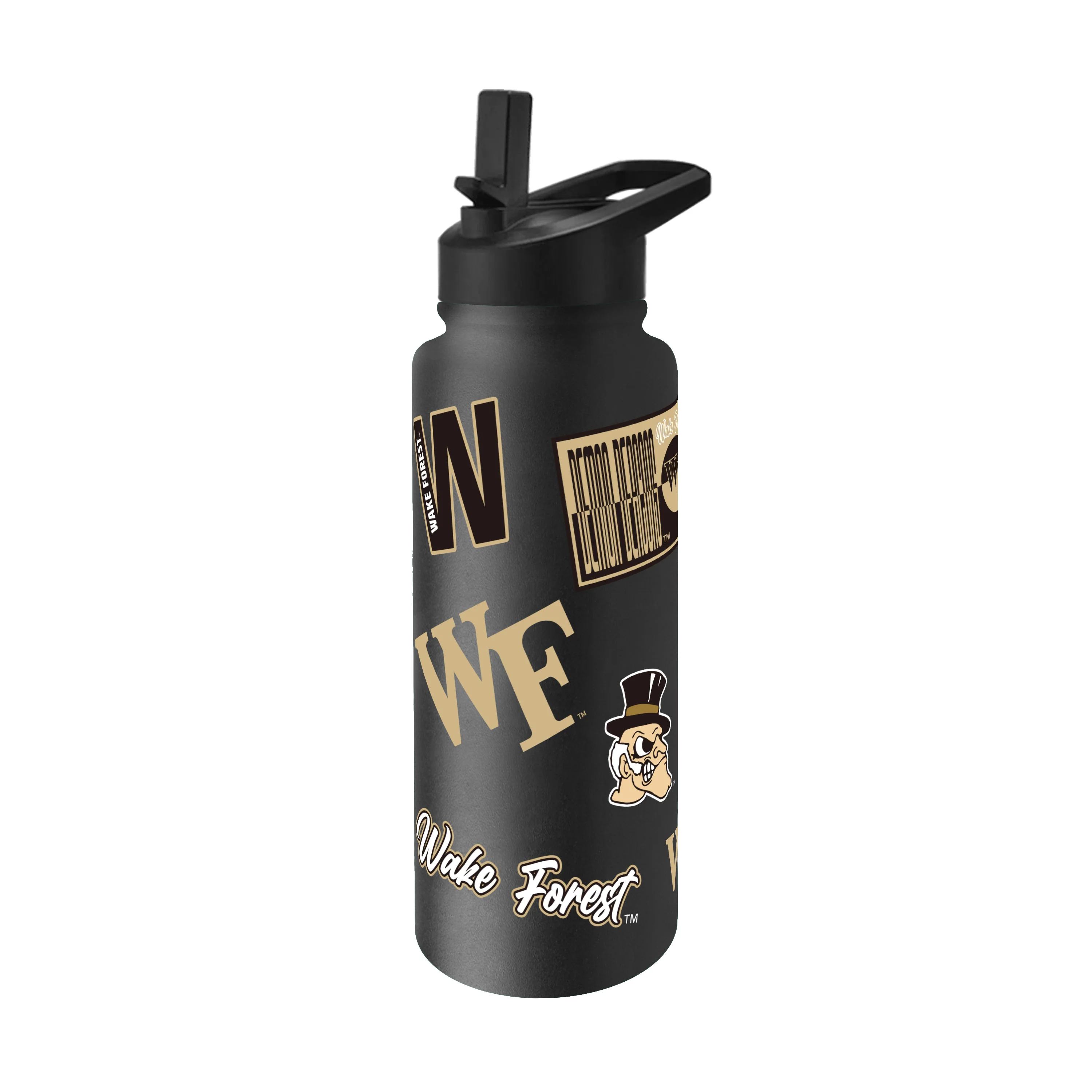 Wake Forest 34oz Dreamweave Quencher Bottle - Image 2