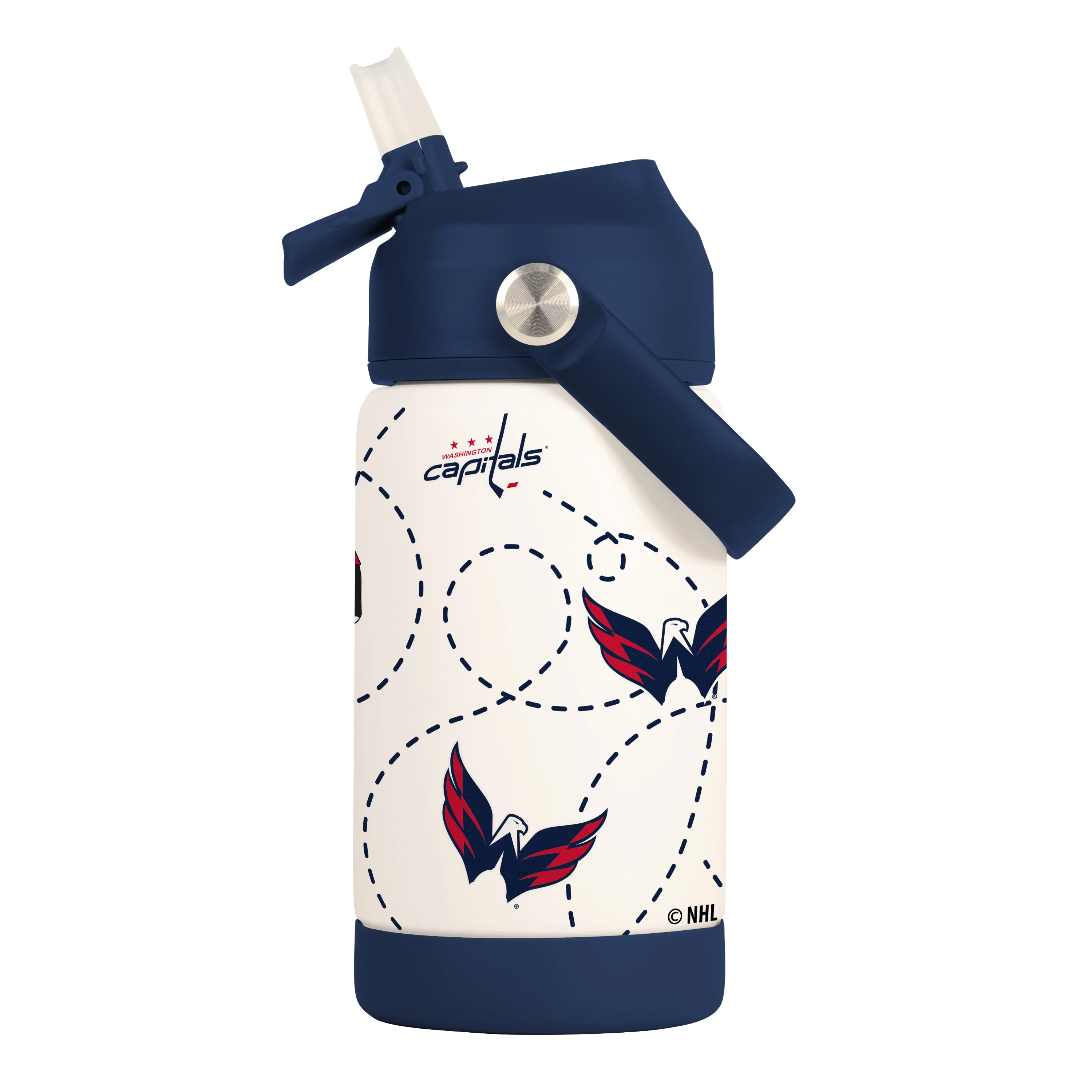 Washington Capitals 12oz Mascot SS Kids Bottle - Image 2