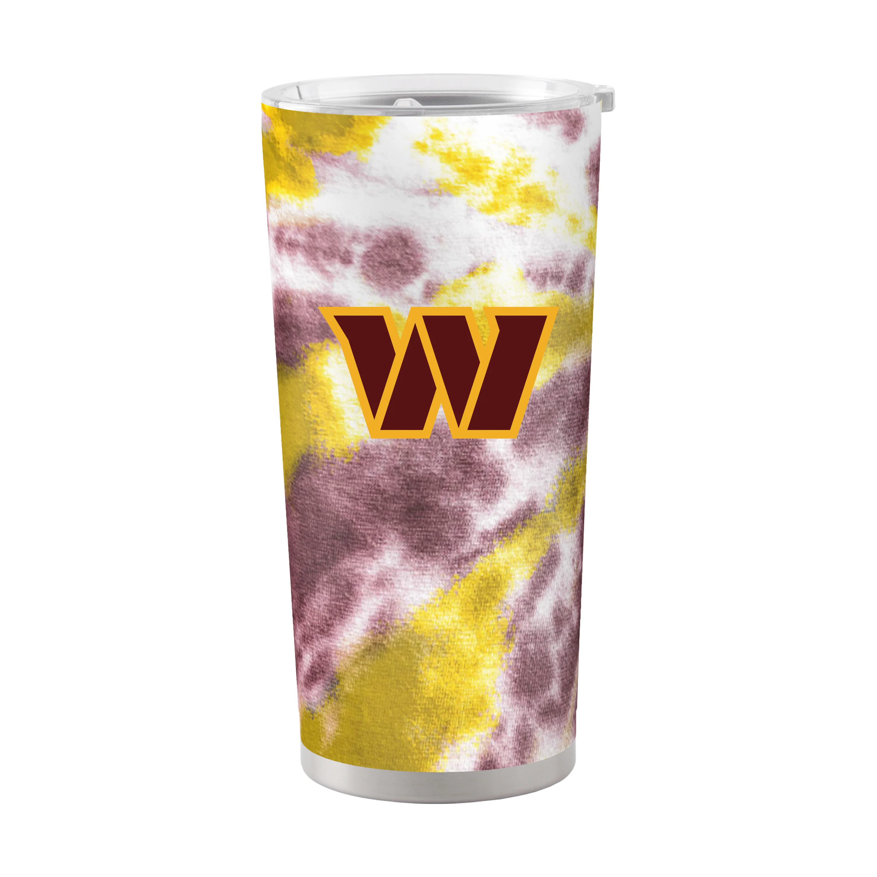 Washington Commanders 20oz Tie Dye Stainless Steel Tumbler - Image 2