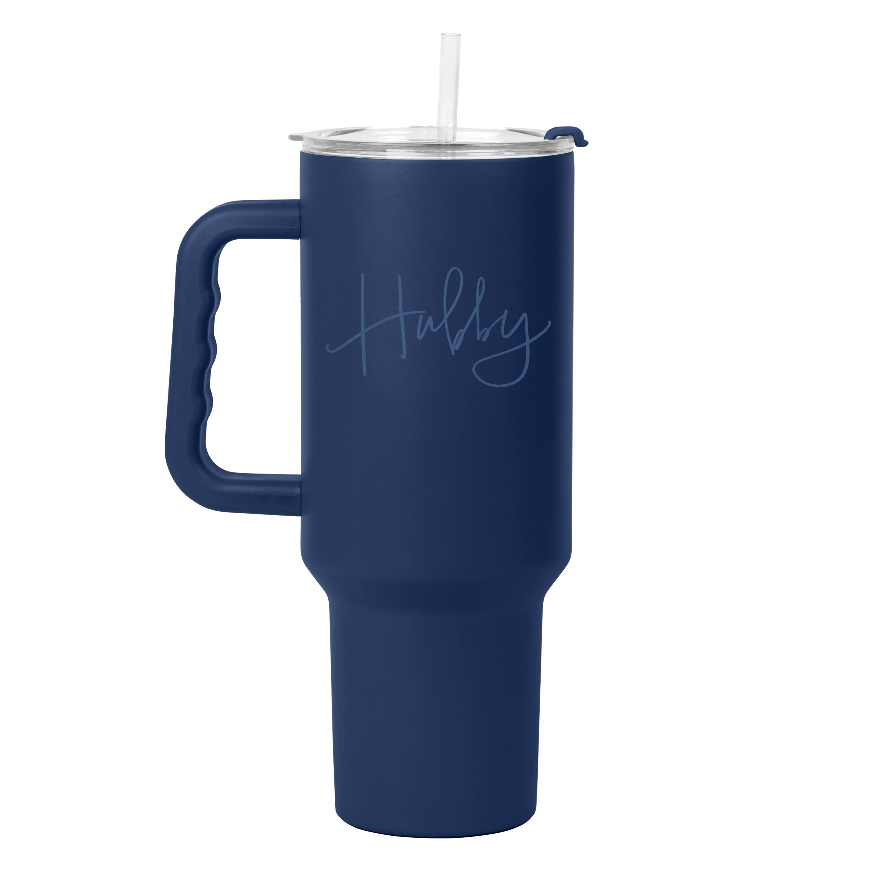 Wedding Collection Hubby 40oz Powder Coat Tumbler