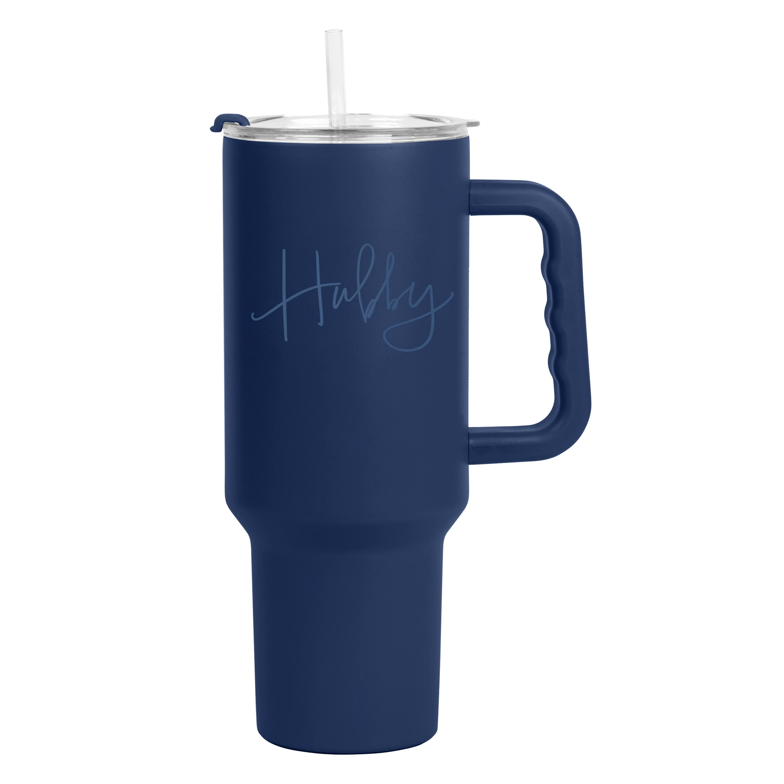 Wedding Collection Hubby 40oz Powder Coat Tumbler - Image 2