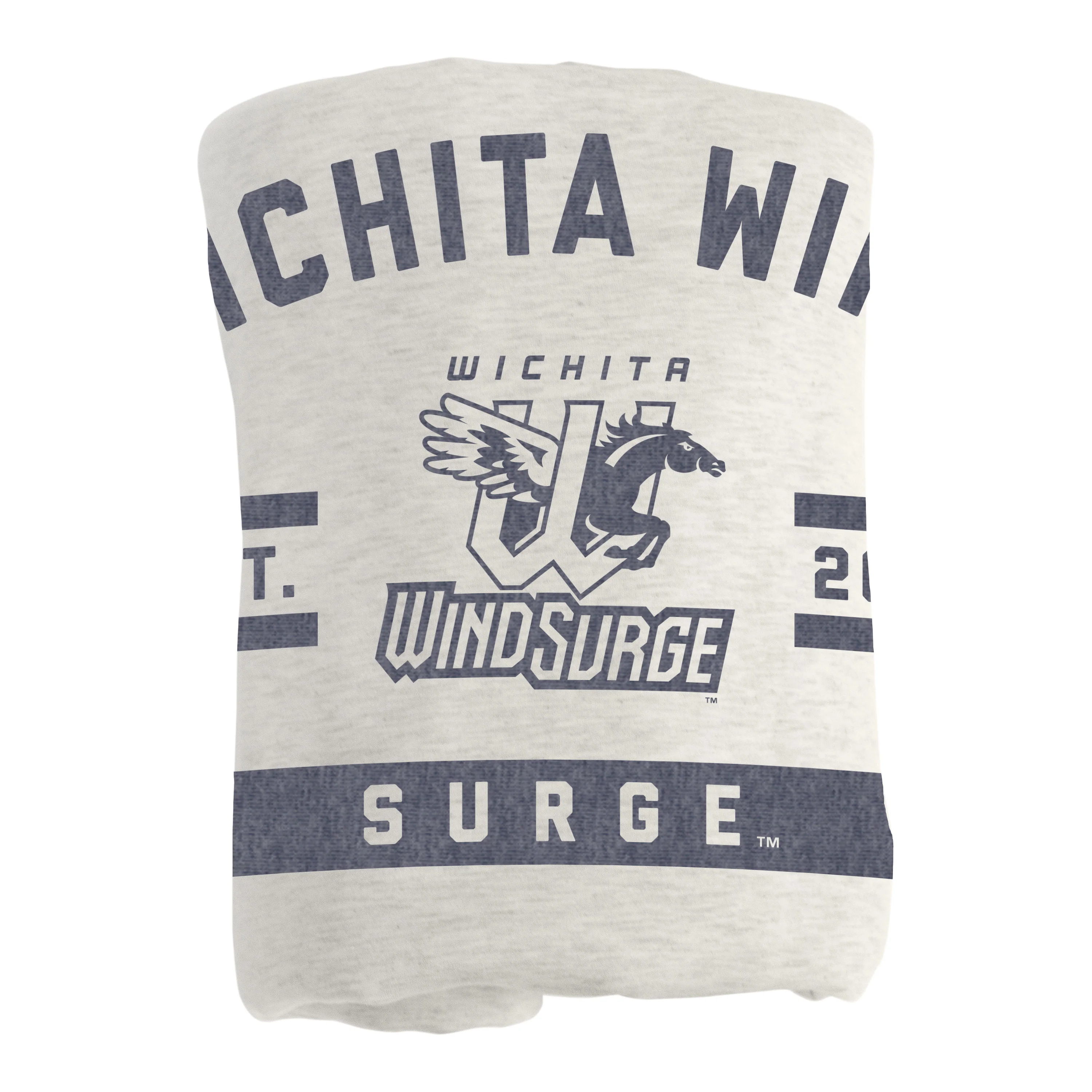 Wichita Wind Surge Sublimated Sweatshirt Blanket - Image 2