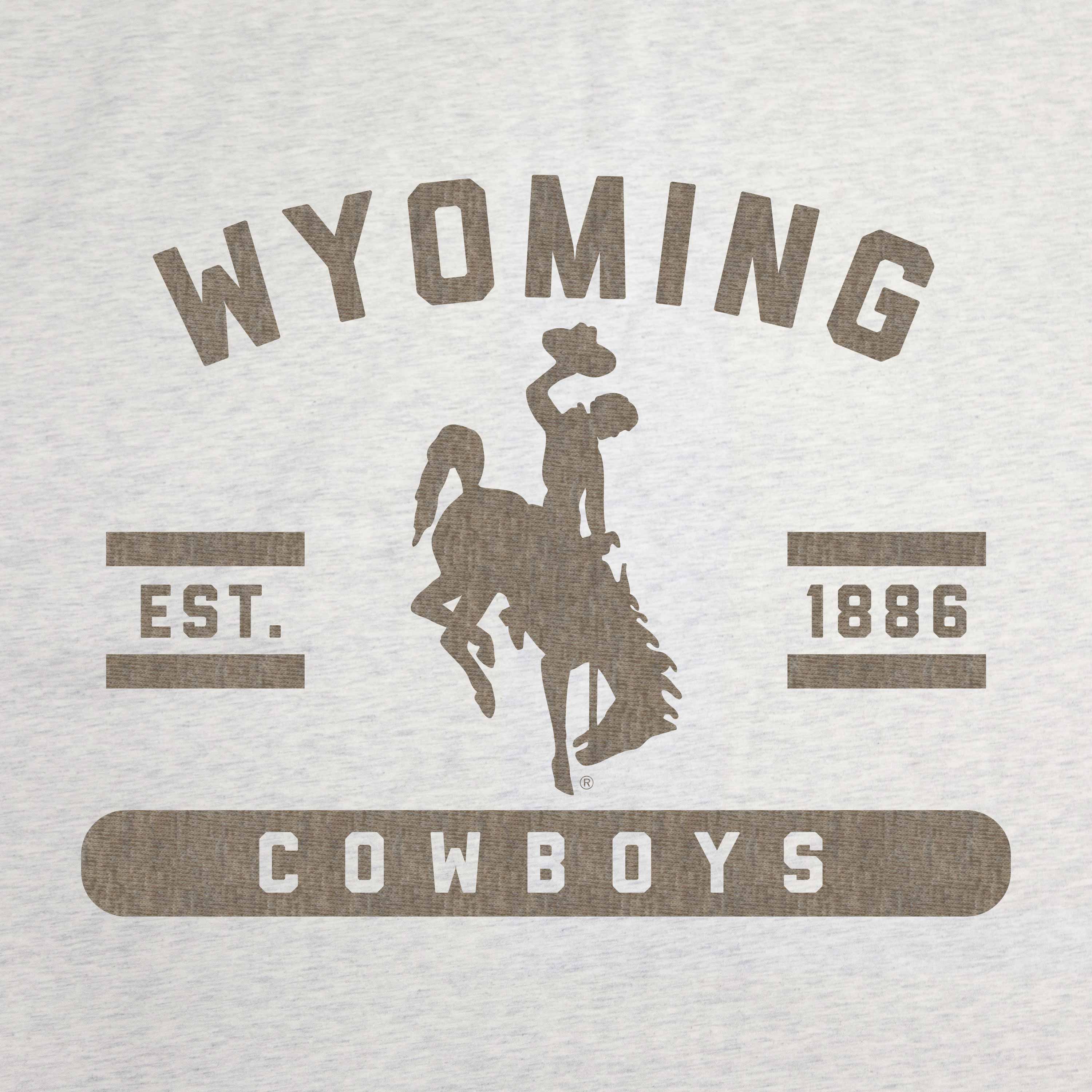 Wyoming Oatmeal Sweatshirt Blanket - Image 2