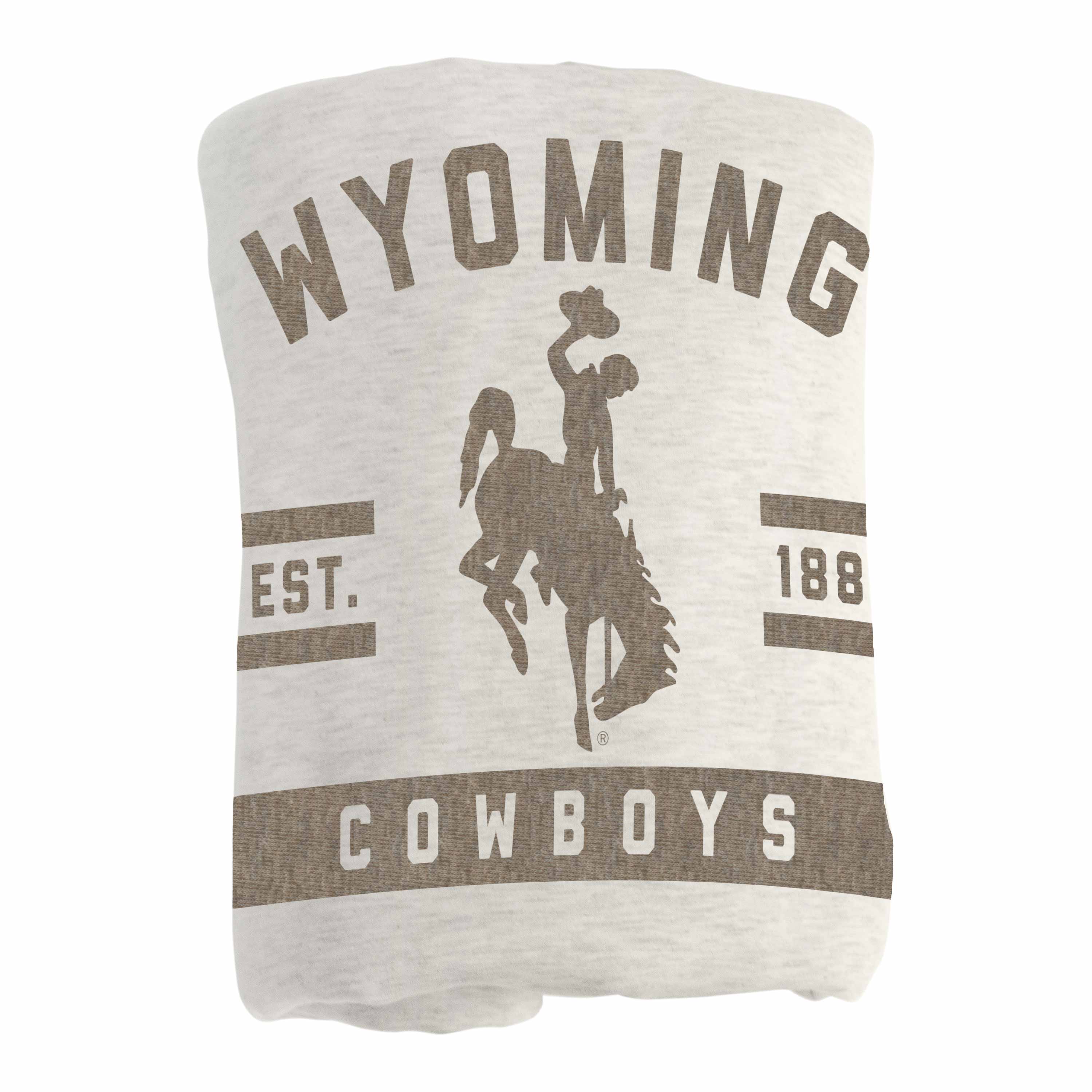 Wyoming Oatmeal Sweatshirt Blanket - Image 3